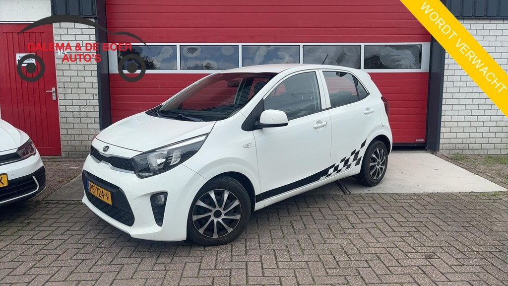 Kia Picanto 1.0 CVVT EconomyPlusLine AIRCO / BLUETOOTH / ELE, Auto's, Kia, Voorwielaandrijving, Stof, Gebruikt, Euro 6
