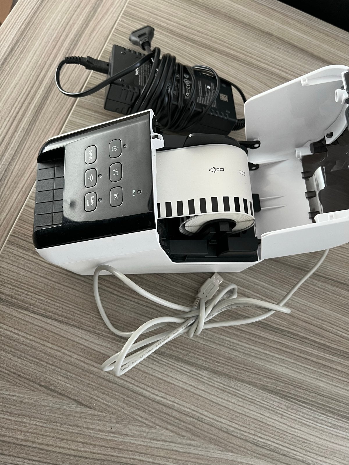 Brother QL-810W Labelprinter - Zo goed als nieuw, Computers en Software, Labelprinters, Ophalen, Zo goed als nieuw, Etiket