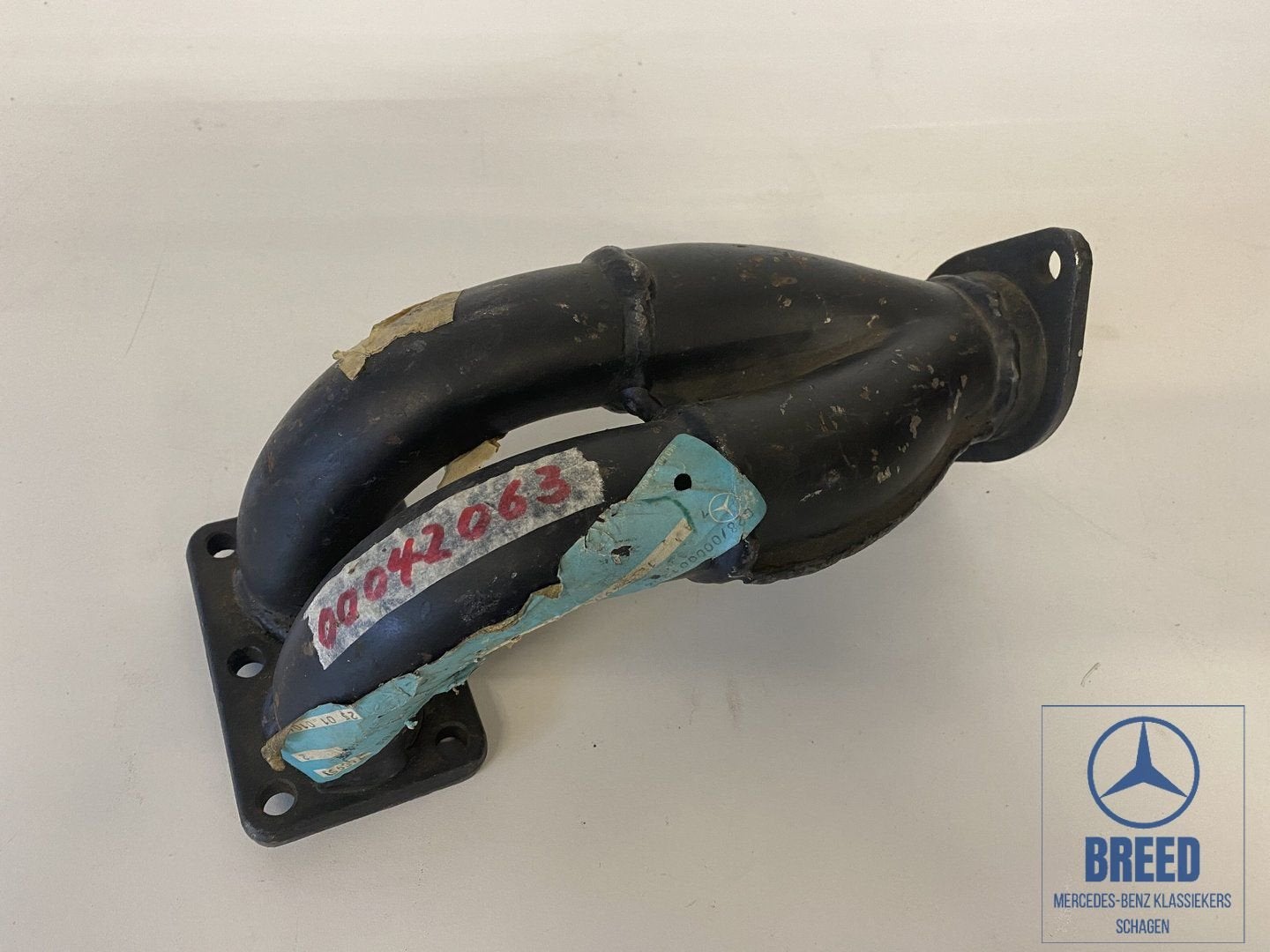 NOS vlampijp voorpijp uitlaat Mercedes-Benz W123 200 230, Auto-onderdelen, -, Nieuw, Ophalen of Verzenden, -