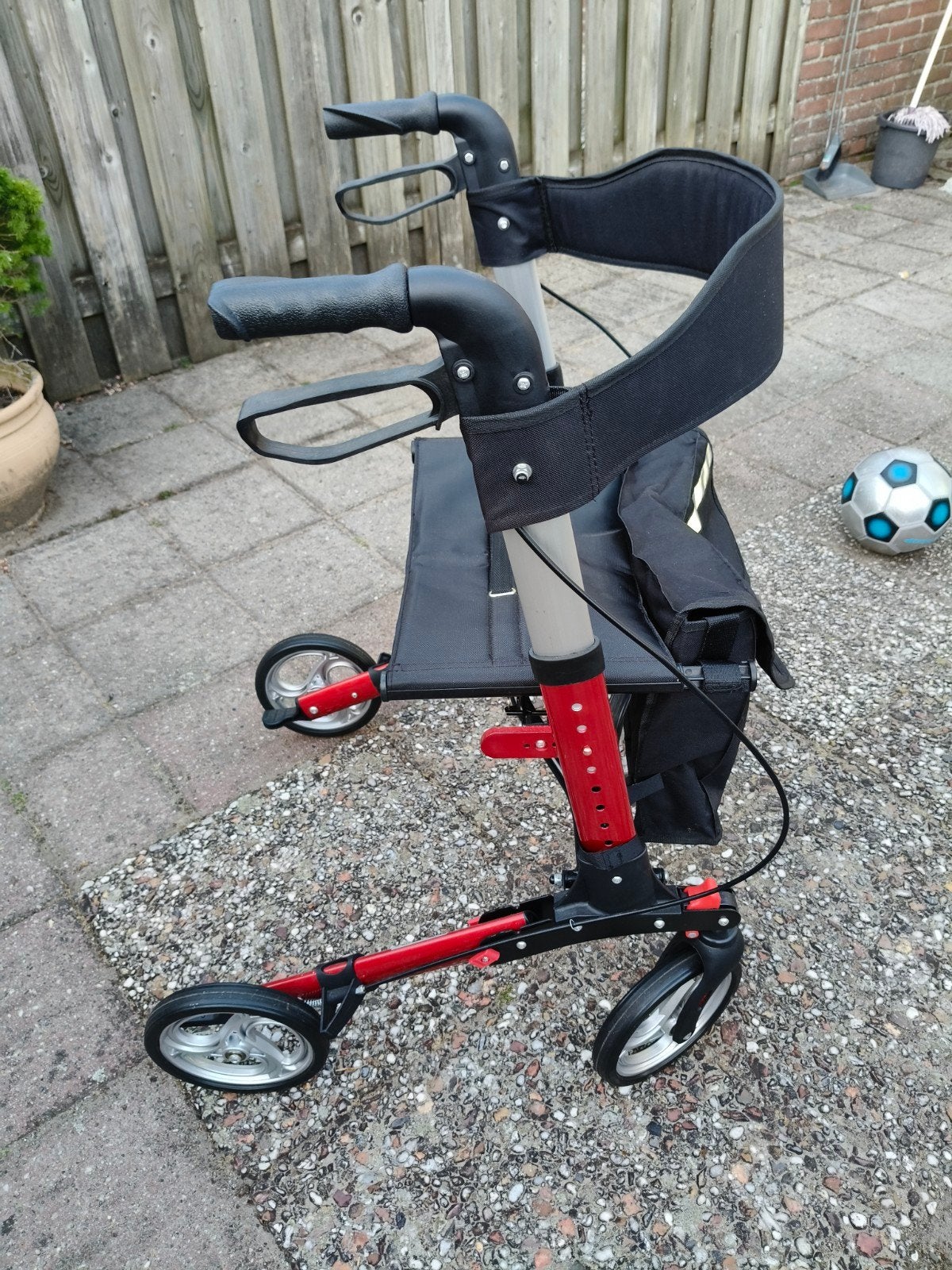 inklapbare 2020 rollator 3.0, Ophalen