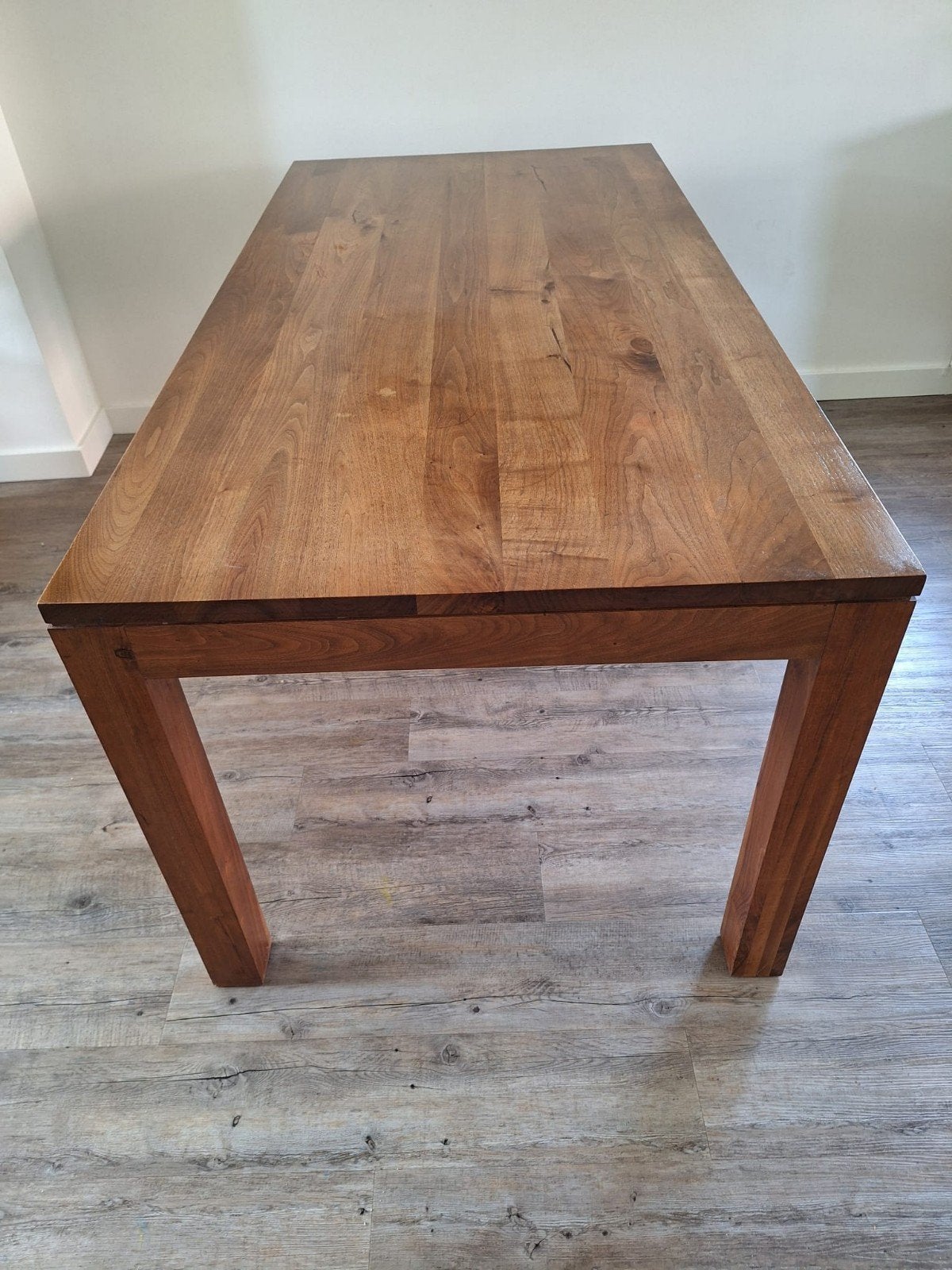 Eettafel in goede staat, Ophalen, 50 tot 100 cm, Zo goed als nieuw, 150 tot 200 cm