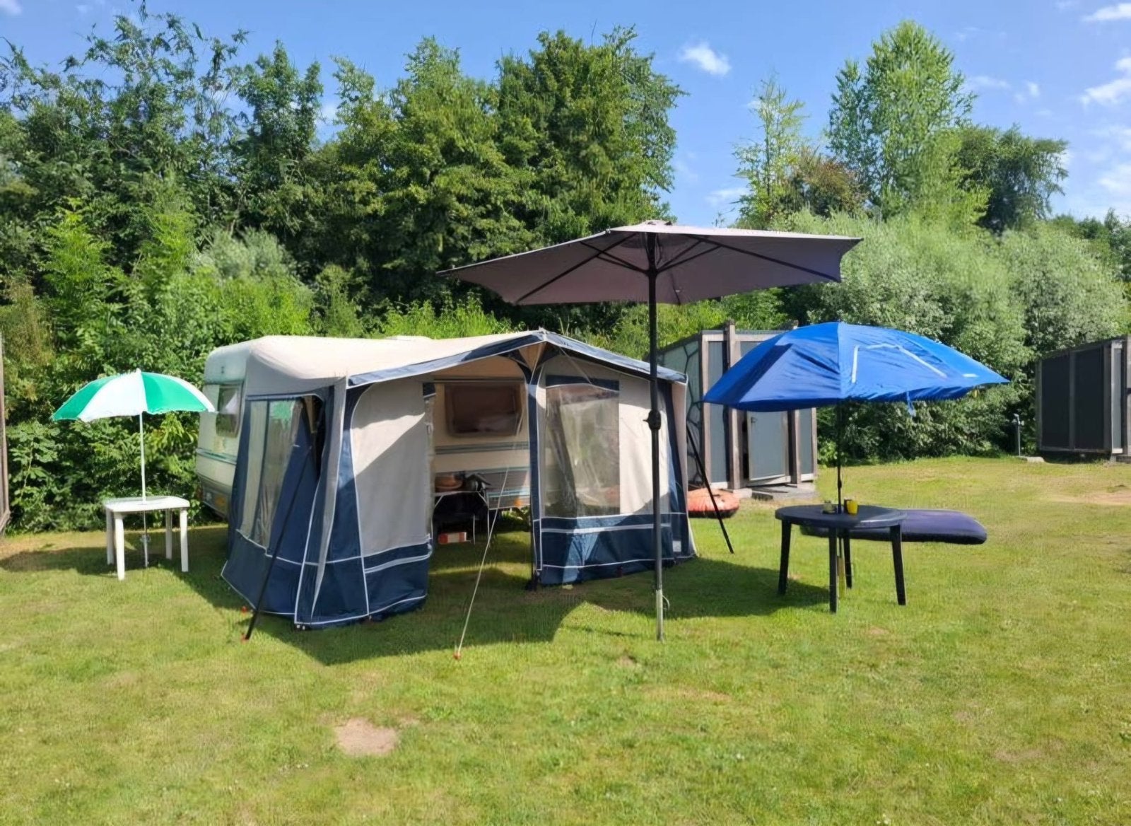 TEC Weltbummler Caravan met voortent, Standaardzit, Hobby, Omvormbare zithoek, Particulier