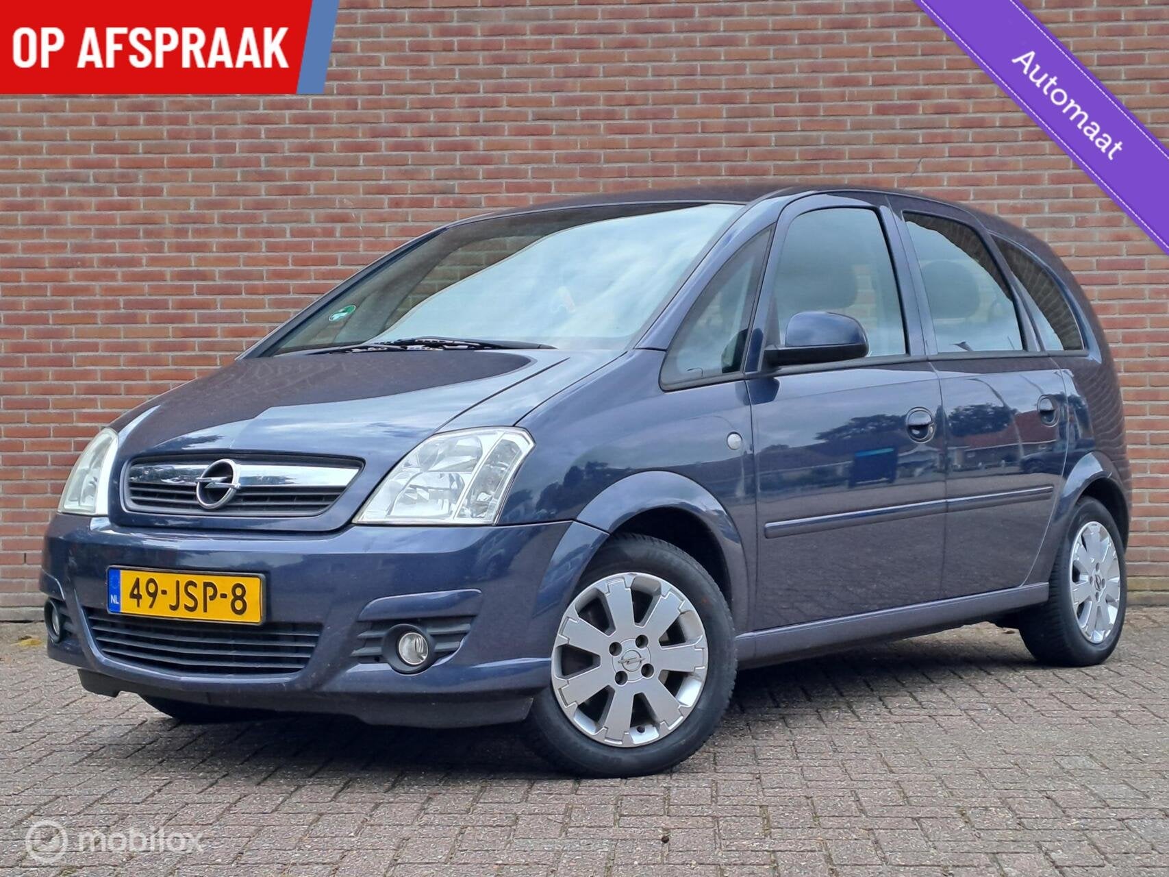 Opel Meriva 1.6-16V Temptation/AUTOMAAT!, 15 km/l, Gebruikt, 4 cilinders, Origineel Nederlands