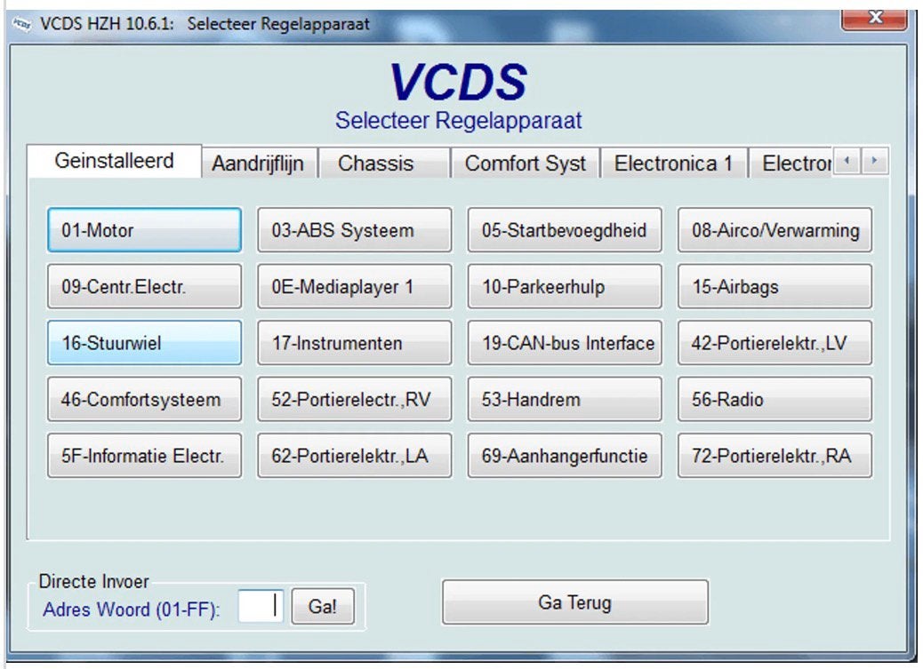 VCDS vagcom foutcode resetten, Ophalen, Zo goed als nieuw
