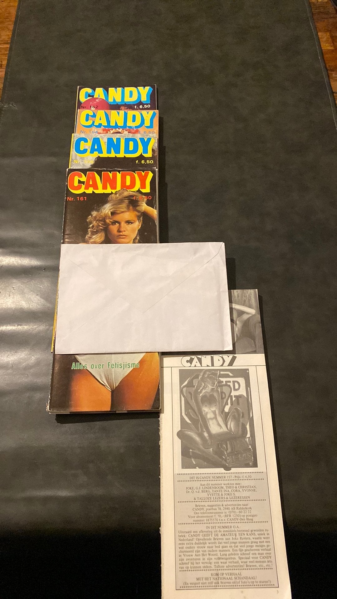 Sexboekjes candy 5x, Verzamelen, Ophalen of Verzenden, 1980 tot heden, Tijdschrift