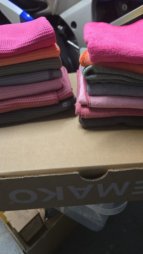 Droogdoeken en profidoeken set - diverse kleuren jemako, Huis en Inrichting, Schoonmaakartikelen, Ophalen of Verzenden, Overige typen