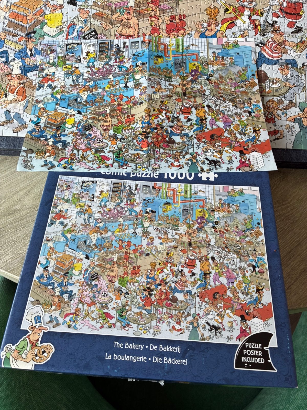 Van Haasteren puzzel 1000 stukjes, Hobby en Vrije tijd, Ophalen, 500 t/m 1500 stukjes, Zo goed als nieuw