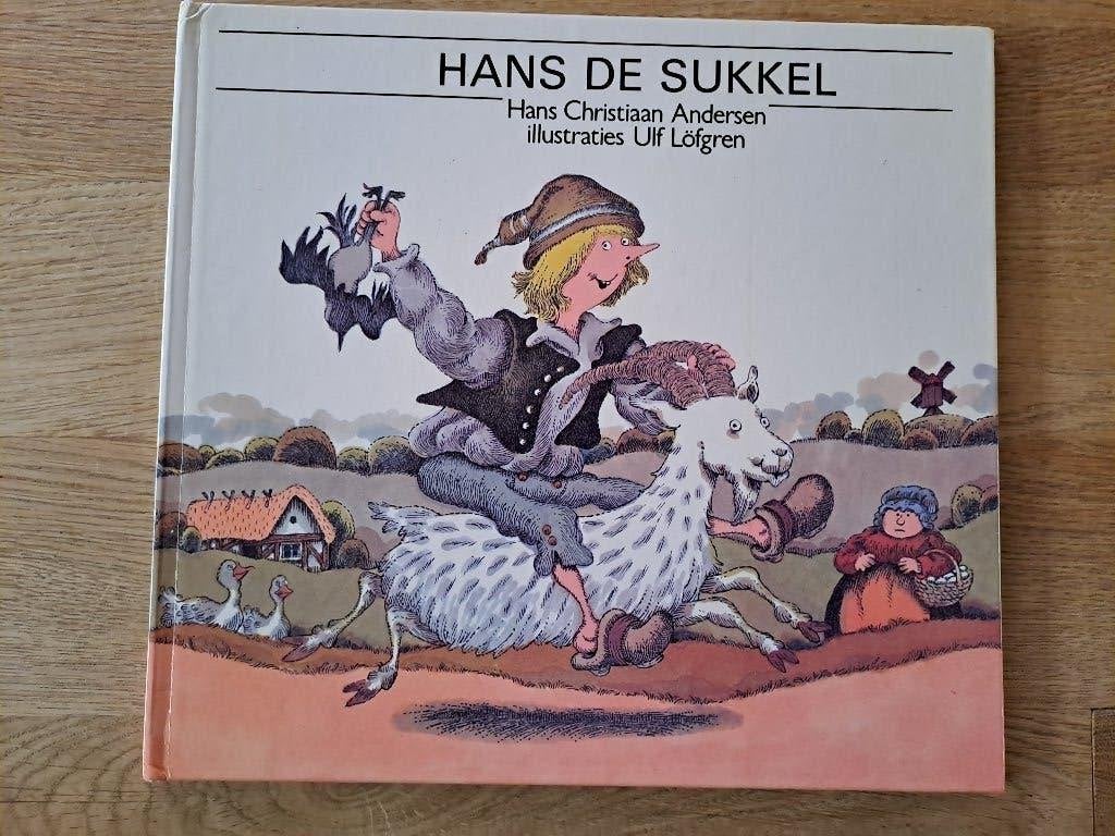 HANS SUKKEL. SPROOKJE HANS ANDERSEN, Ophalen of Verzenden, Gelezen, Hans Christian Andersen