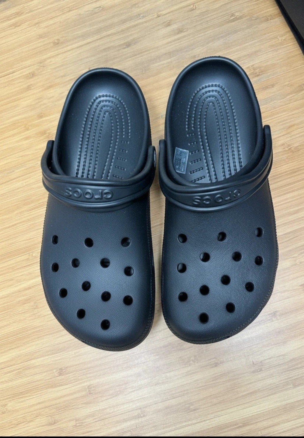 Crocs Classic Black Unisex 42 43, Verzenden, Nieuw, Crocs, Instappers