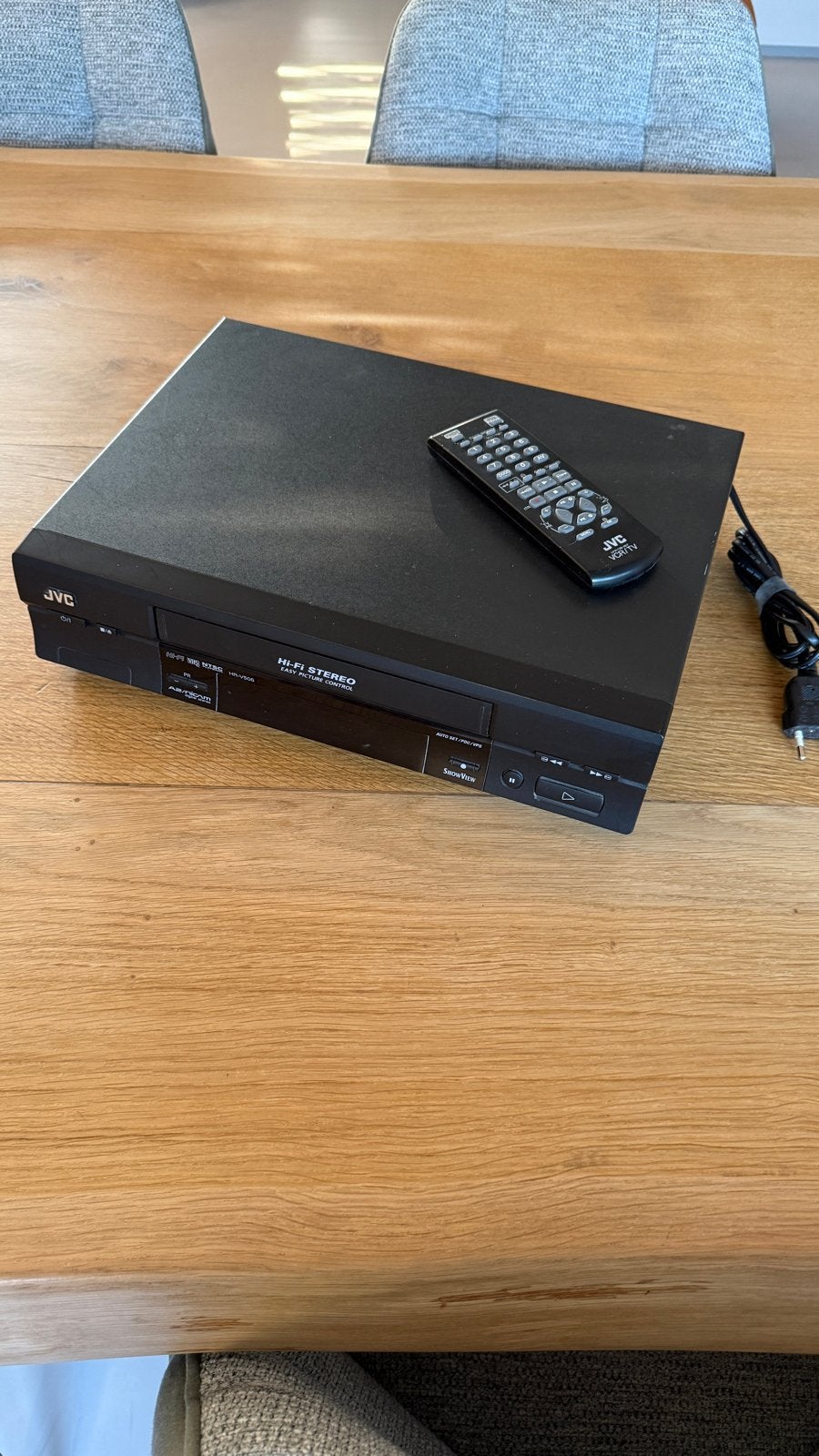 JVC HR-V506E VHS Videorecorder met afstandsbediening, Ophalen, Gebruikt, VHS
