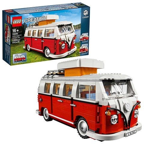 Lego 10220 Volkswagen T1 Campeerbus. Incl. verlichtingsset., Ophalen of Verzenden, Auto
