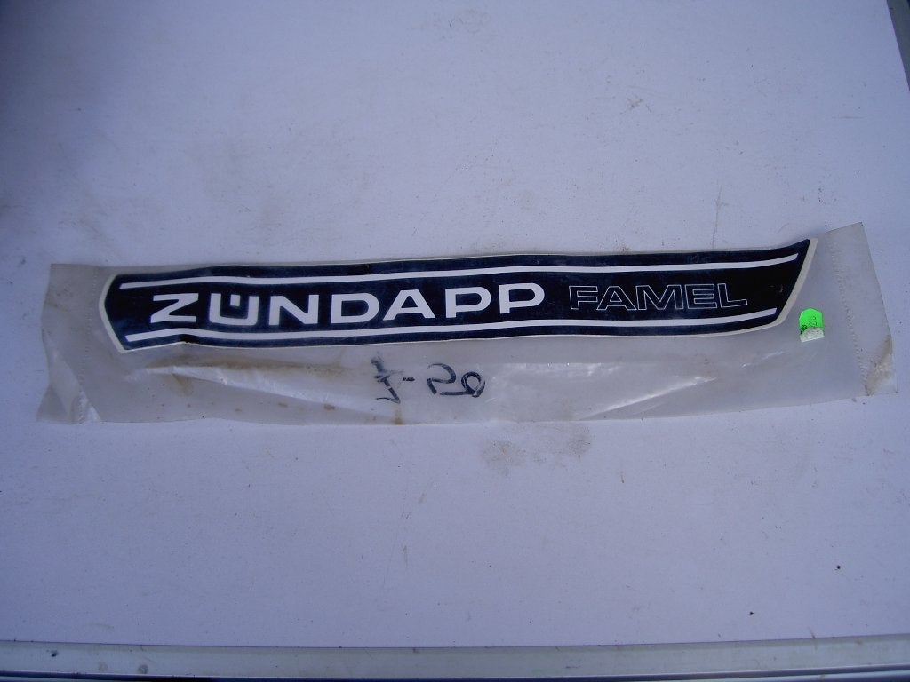zundapp famel tank sticker set, Fietsen en Brommers, Ophalen of Verzenden, Nieuw, Tank