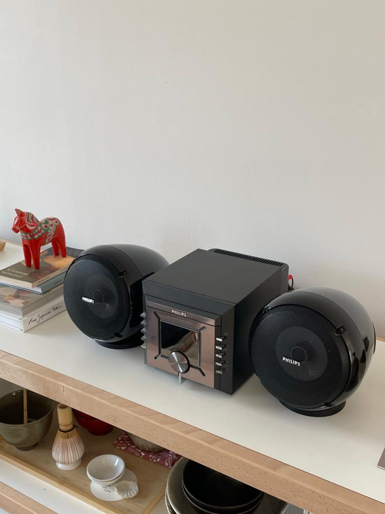 Philips MZ-5 Compact Audio System, Audio, Tv en Foto, Stereo-sets, Gebruikt, Cd-speler, Tuner of Radio, Speakers, Philips, Losse componenten