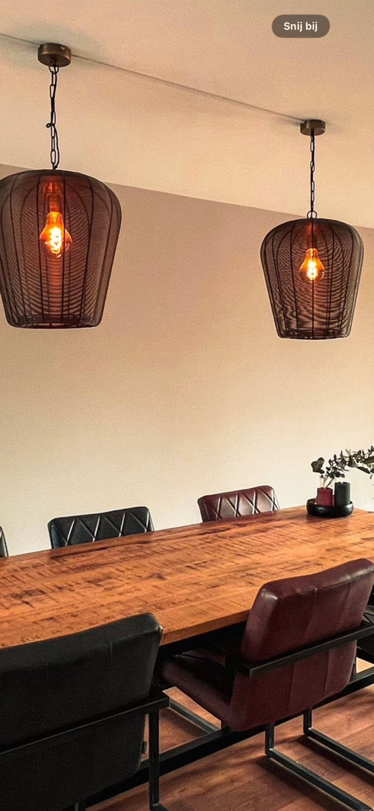 Tekoop: 2x hanglamp Barzio pronto wonen, Ophalen, Zo goed als nieuw