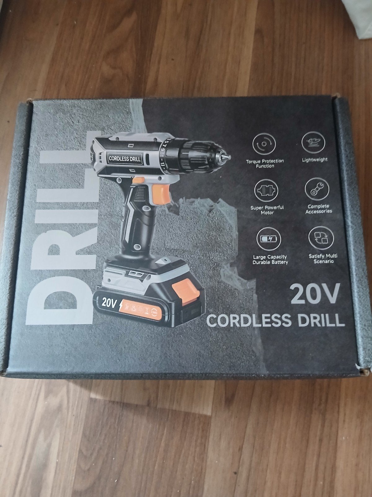 20V Accuboormachine - Krachtig en Compleet, Doe-het-zelf en Verbouw, Gereedschap | Boormachines, Ophalen, Variabele snelheid, Nieuw