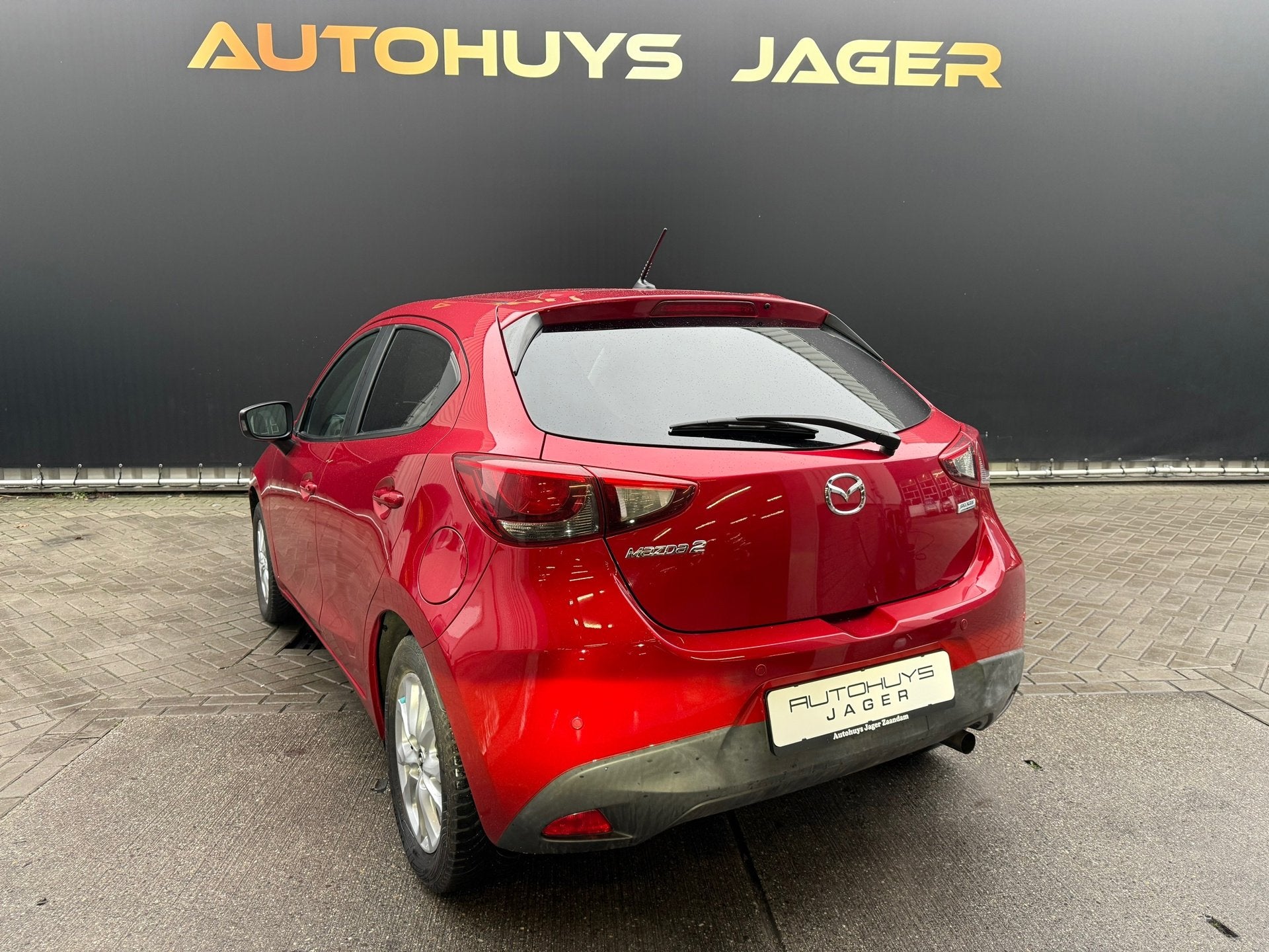 Mazda 2 1.5 Skyactiv-D TS+, Auto's, Mazda, Voorwielaandrijving, Stof, Gebruikt, Zwart