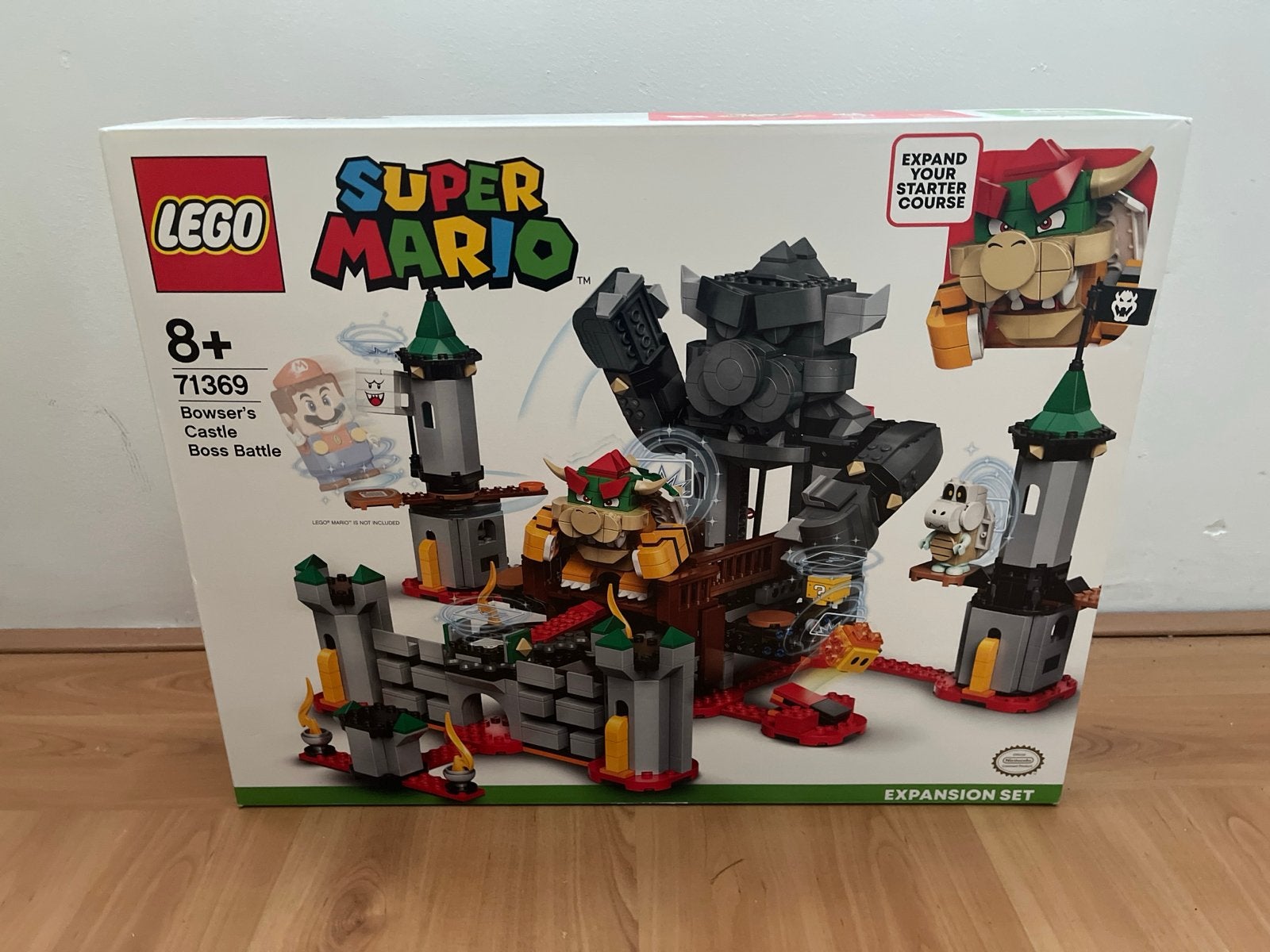 LEGO Super Mario 71369 Bowser's Kasteel Boss Strijd, Ophalen, Lego, Nieuw, Complete set