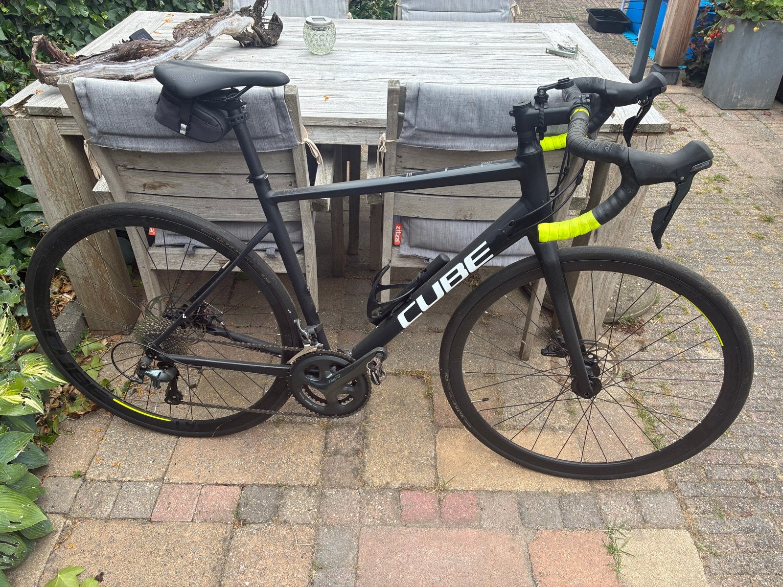 Cube racefiets, zo goed als nieuw, Fietsen en Brommers, Fietsen | Racefietsen, 28 inch, Heren, Aluminium, Zo goed als nieuw