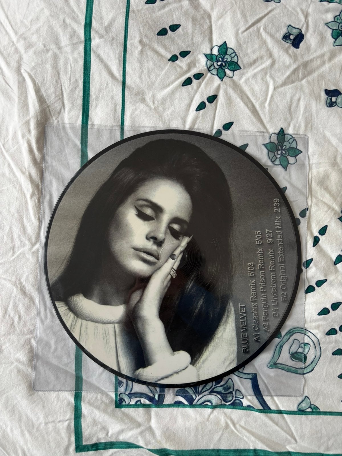 lana del rey blue velvet remixes vinyl, Cd's en Dvd's, Ophalen, Zo goed als nieuw, 12 inch