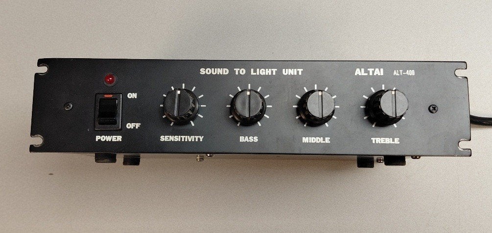 Sound To Light unit Lichtorgel 240 Volt, Ophalen of Verzenden, Gebruikt, Licht, Geluidgestuurd