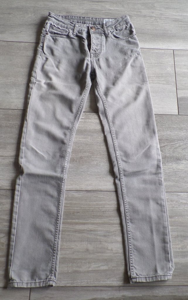 Spijkerbroek 28 / 32. Denim Co heren, W32 (confectie 46) of kleiner, Ophalen of Verzenden, Zo goed als nieuw, Grijs