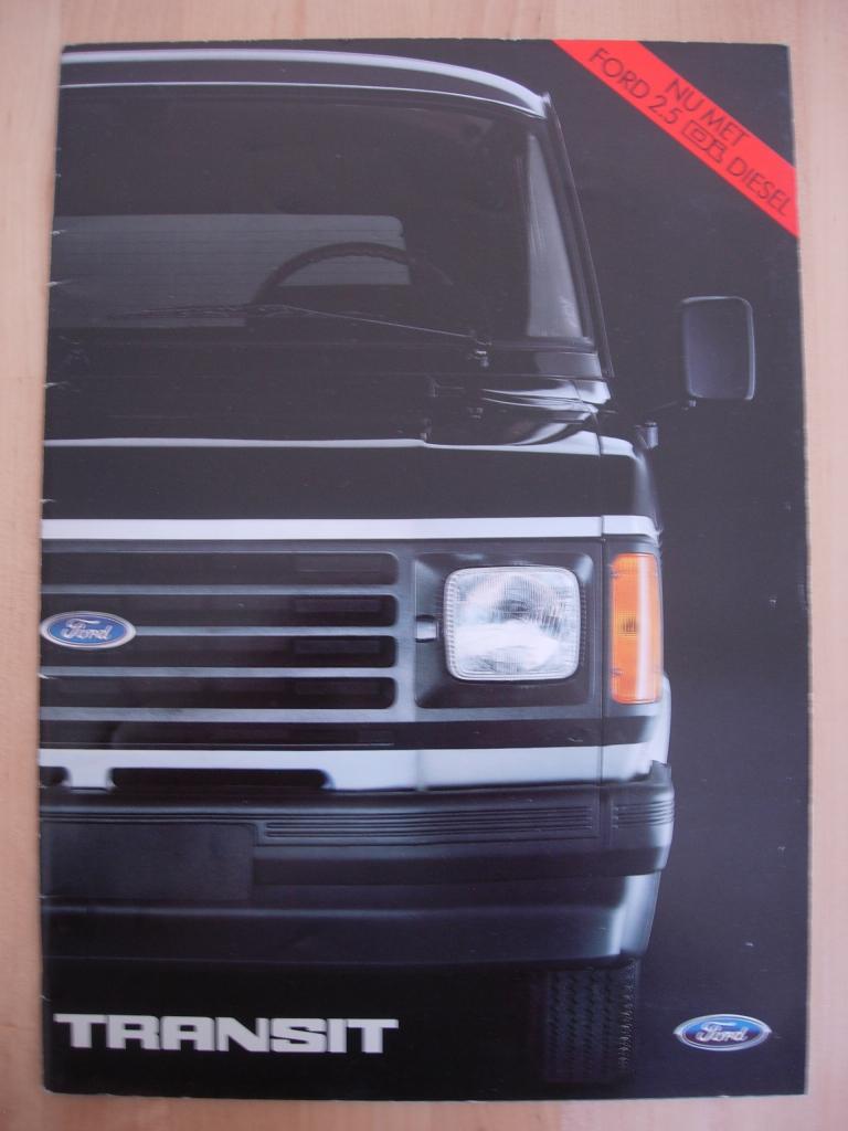 Ford Transit Brochure 1984, Ford, Ophalen of Verzenden, Zo goed als nieuw, Ford