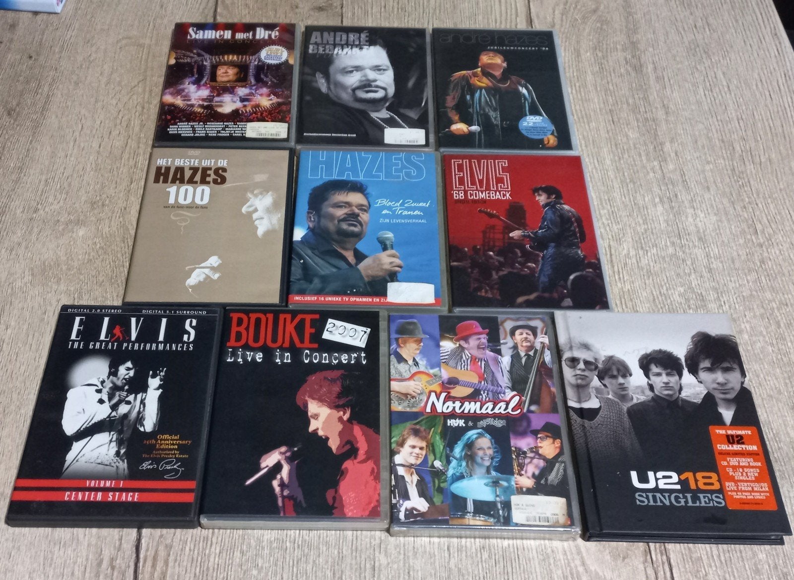 Muziek DVD Collectie: nummer 18, Cd's en Dvd's, Dvd's | Muziek en Concerten, Alle leeftijden, Nederlands, Ophalen of Verzenden