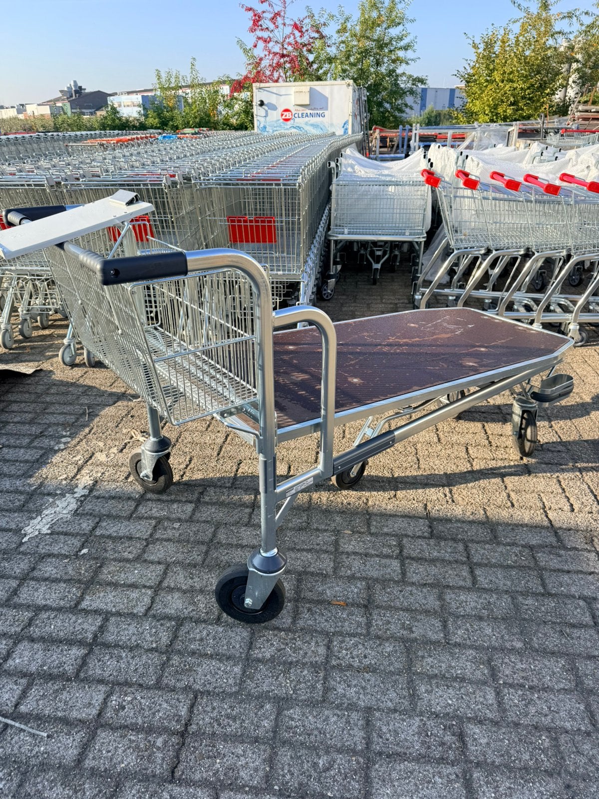 Transportwagen T40 praktische hulp in de cash & carry winkel, 100 liter of meer, Ophalen of Verzenden, Zo goed als nieuw, Transportkar