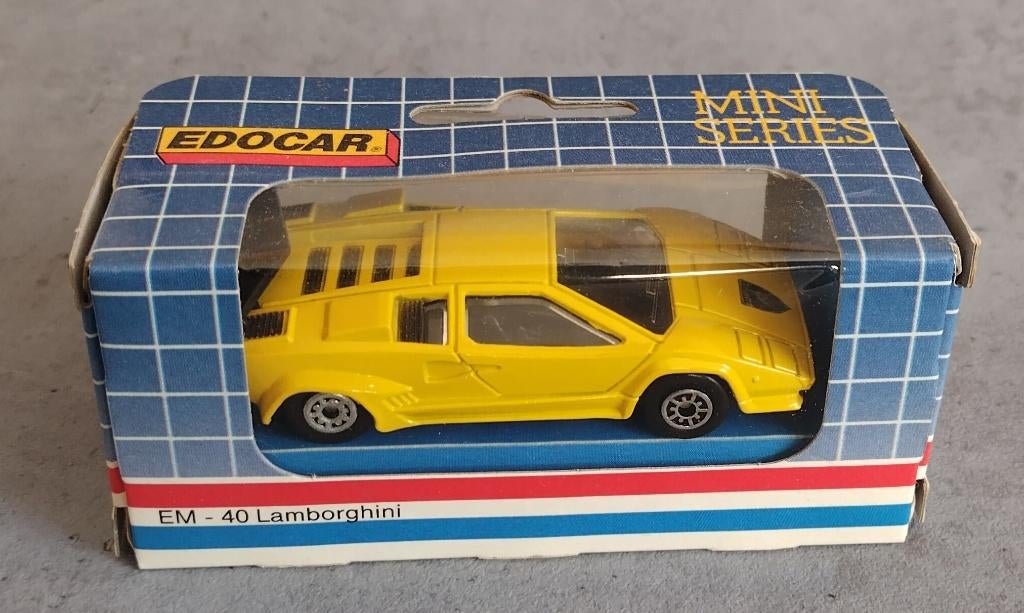 LAMBORGHINI COUNTACH - Edocar EM-40 1988, Hobby en Vrije tijd, Modelauto's | 1:32, Ophalen of Verzenden, Nieuw, Auto, Overige merken