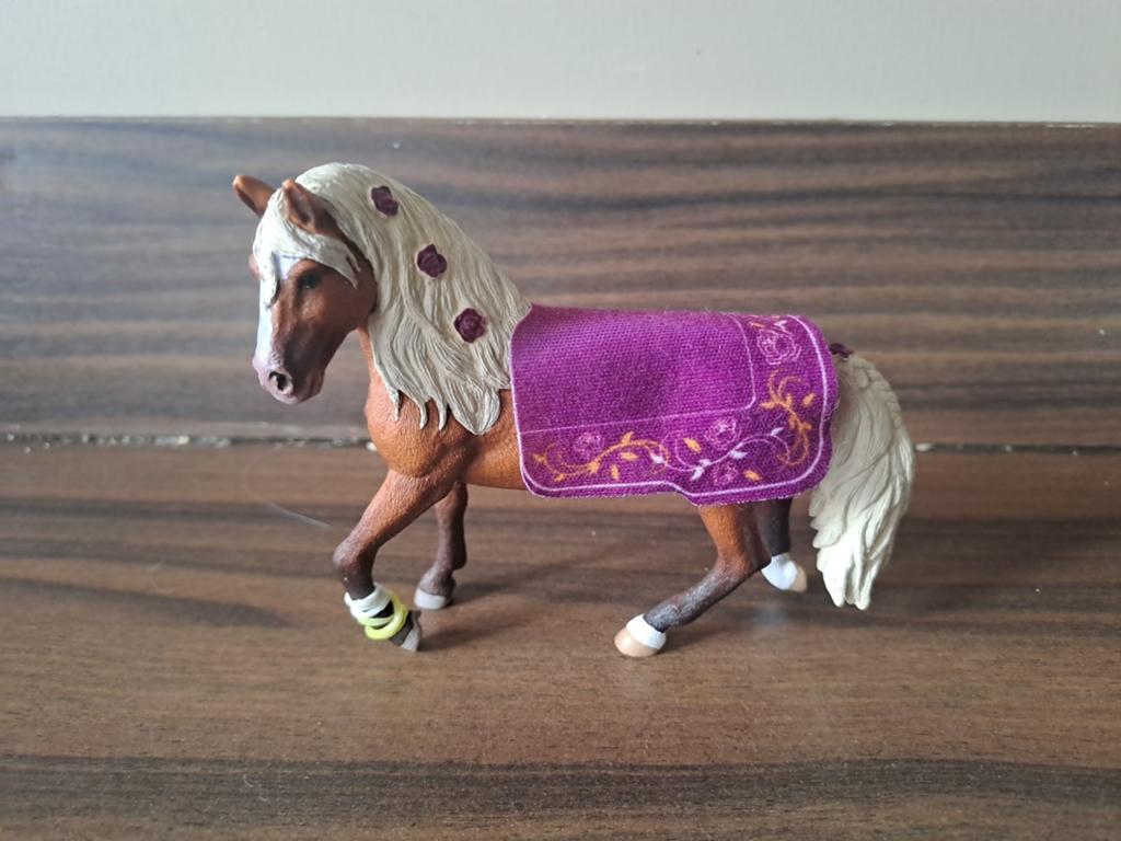 Schleich paard - kleurcode geel-, Verzamelen, Speelgoed, Ophalen of Verzenden, Nieuw