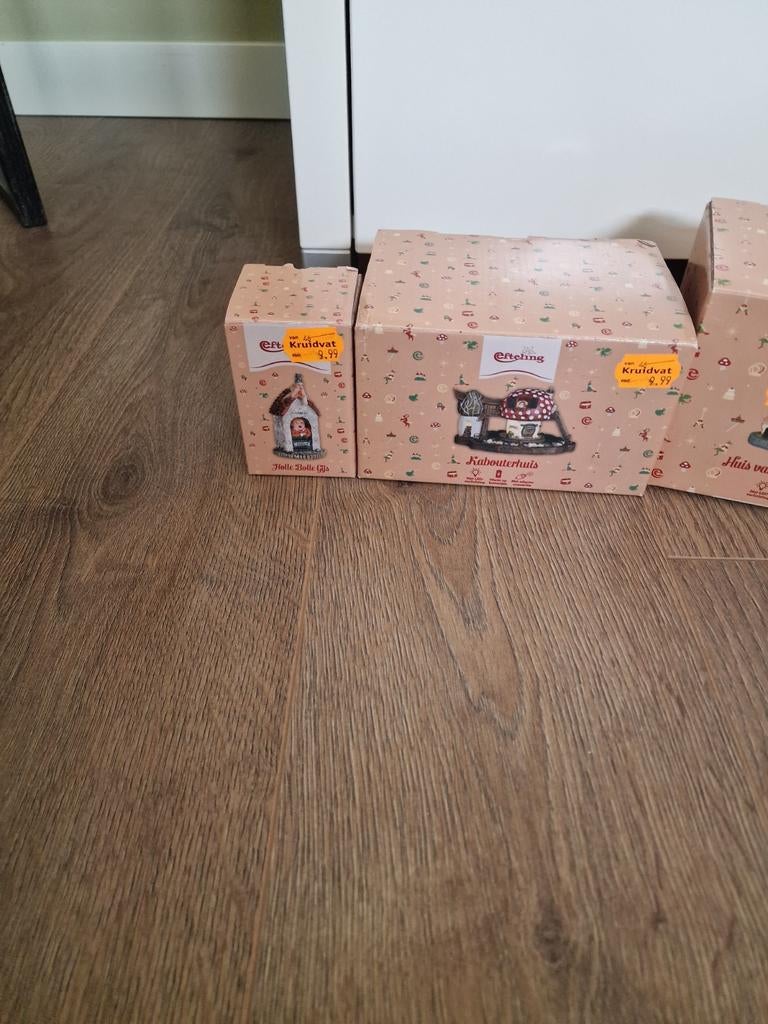 Efteling beeldjes (kruidvat), Ophalen