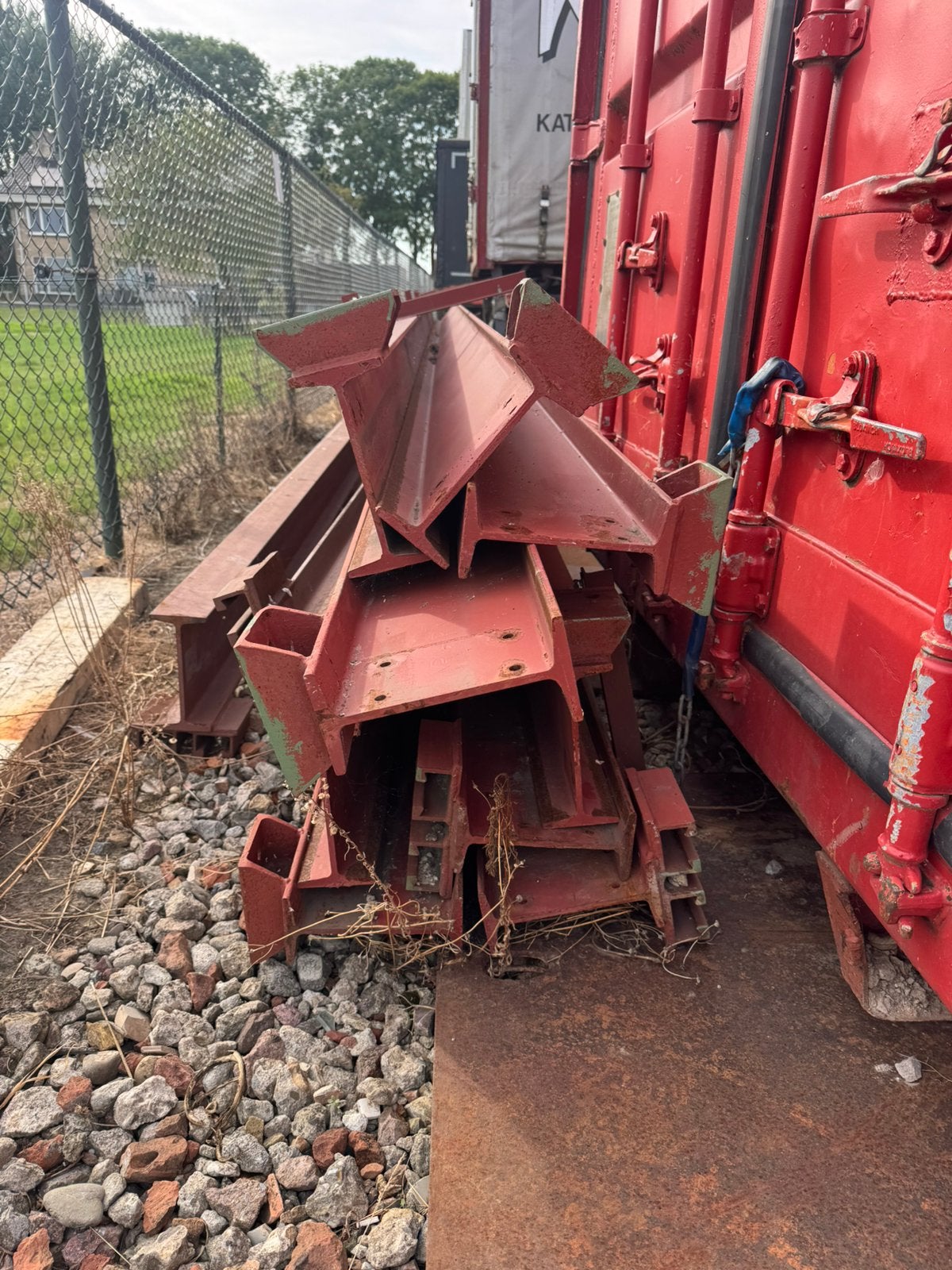 INP 220 7015mm lang, Doe-het-zelf en Verbouw, Metalen, Ophalen of Verzenden, Zo goed als nieuw