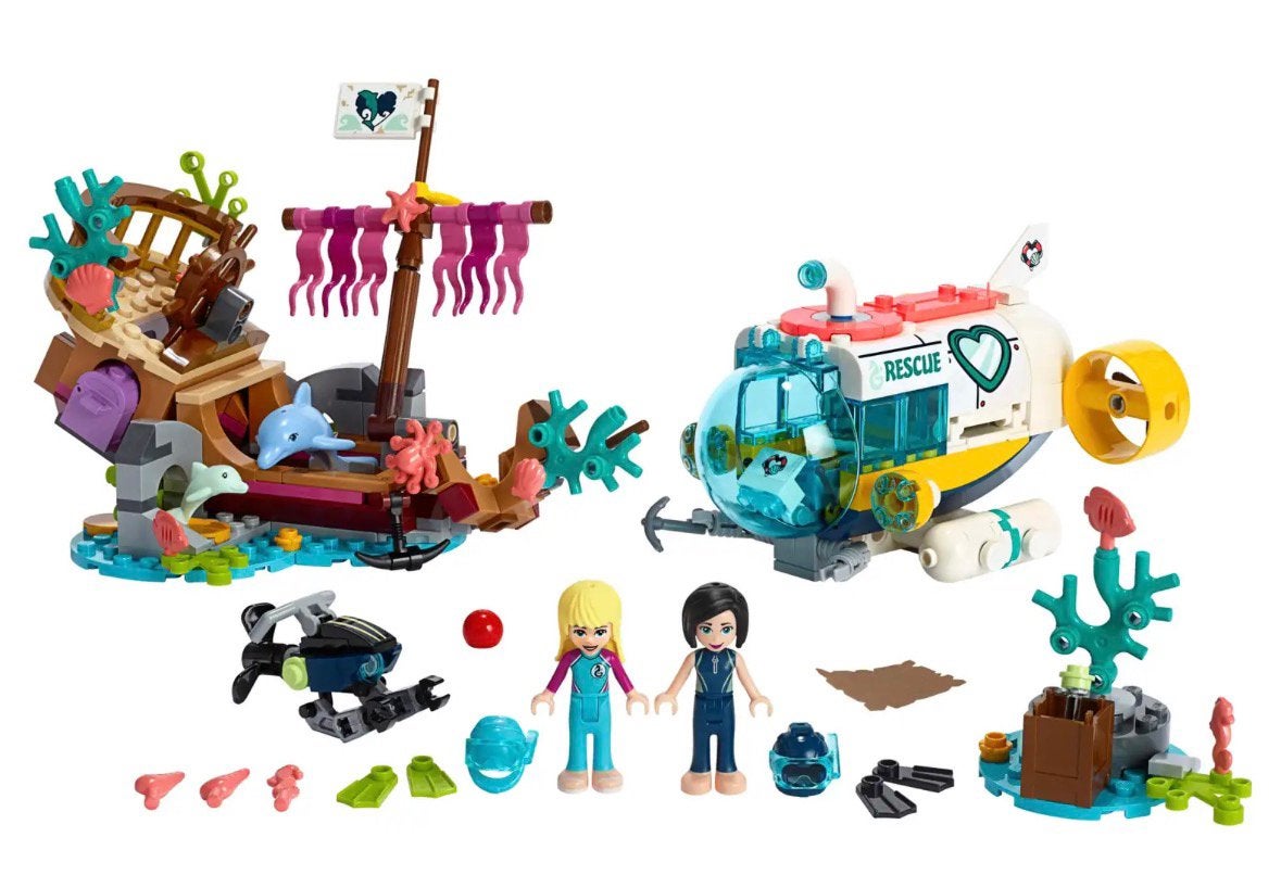 Lego Friends, duikboot 41378, Ophalen of Verzenden, Zo goed als nieuw