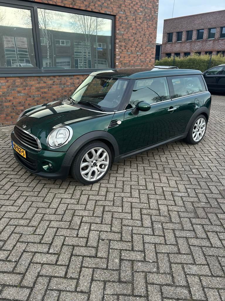 Mini Clubman 1.6 ONE 2012 Groen, Voorwielaandrijving, Clubman, 4 cilinders, 4 stoelen