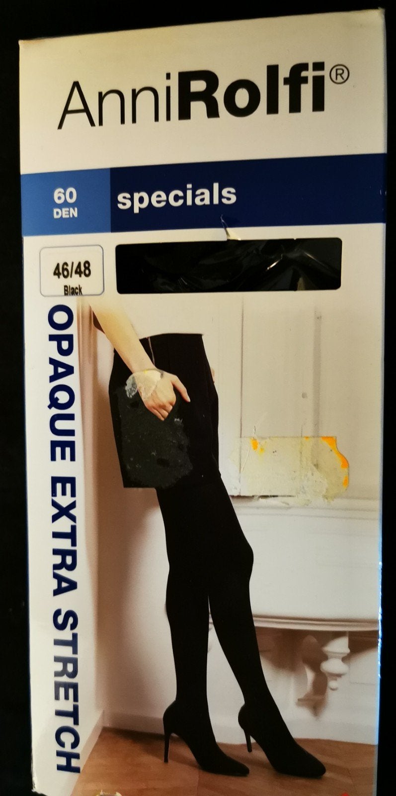 Anni Rolfi 60 Den. Opaque Extra Stretch panty maat 46/48, Kleding | Dames, Leggings, Maillots en Panty's, Maat 48/52 (XL), Zwart