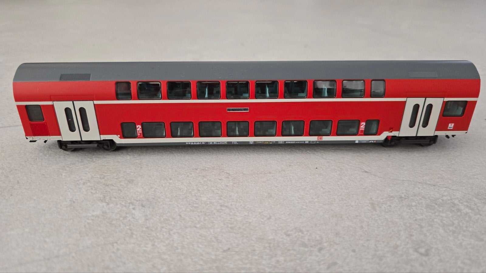 Märklin 43585 DB 2e klas Dubbeldeksrijtuig, Ophalen, Wisselstroom, Märklin, Nieuw