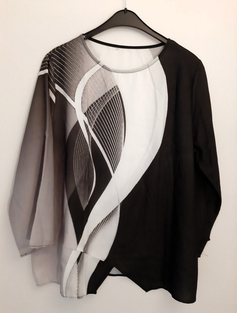 Damestuniek met print, Blouse of Tuniek, Nieuw, Ophalen of Verzenden, Meerkleurig