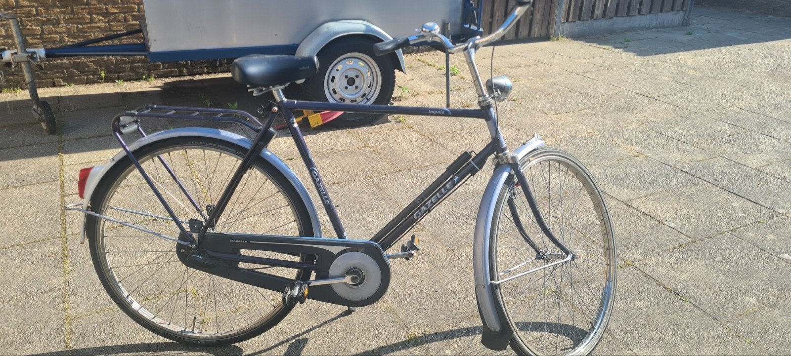 Gazelle Impala herenfiets met 5 versnellingen, Ophalen