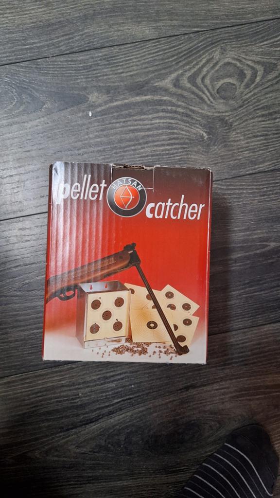 Hatsan Pellet Catcher - Schietdoel voor luchtbuksen, Sport en Fitness, Schietsport-accessoires, Verzenden, Zo goed als nieuw