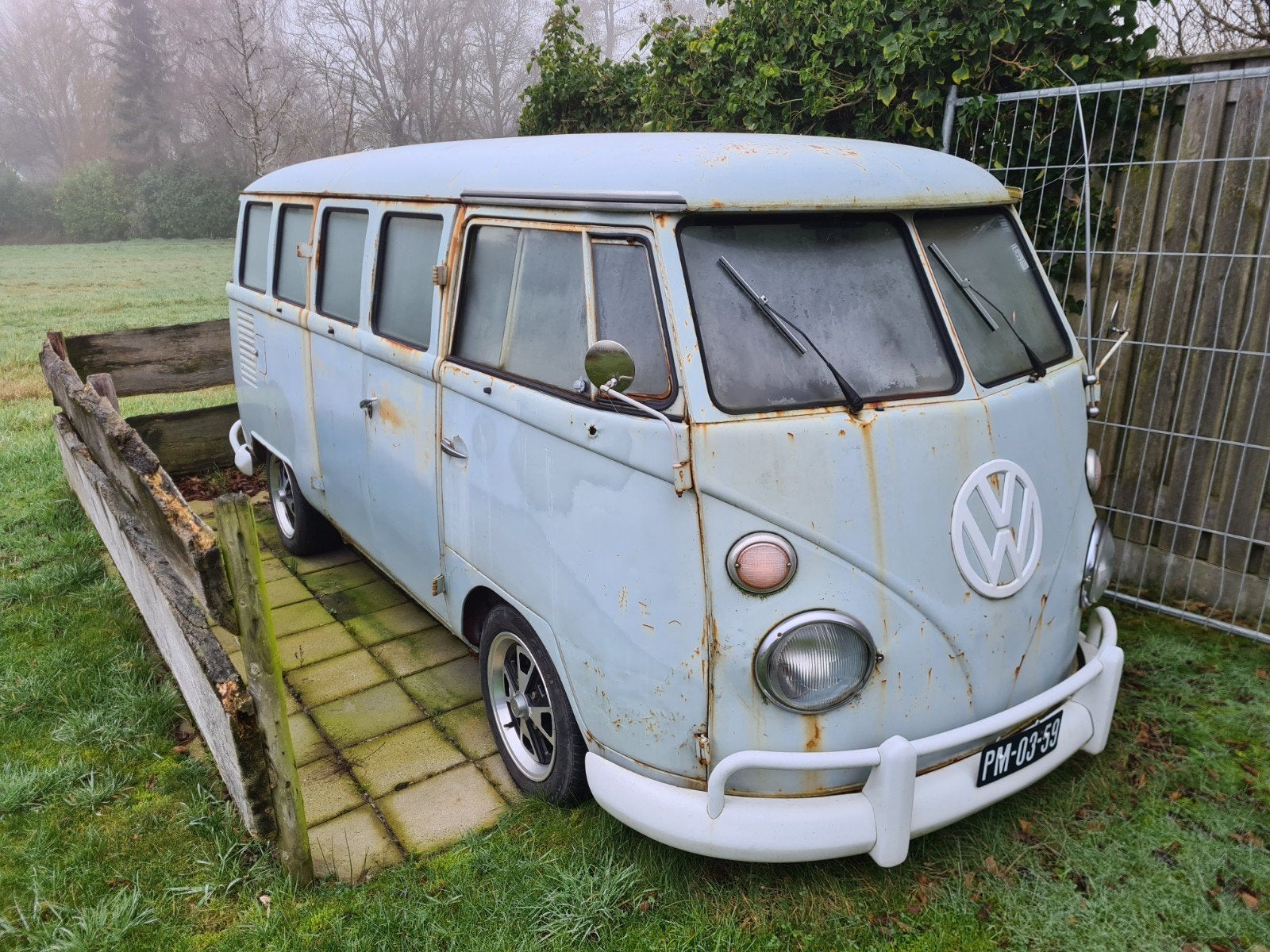 Volkswagen T1 1972 Blauw, 43 pk, Particulier, 17 km/l, 4 cilinders