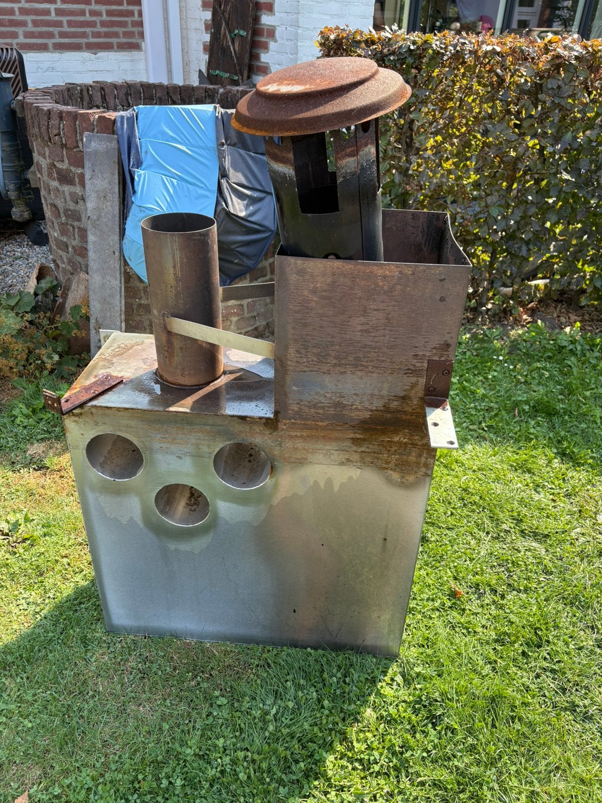 Hottub houtkachel, Ophalen