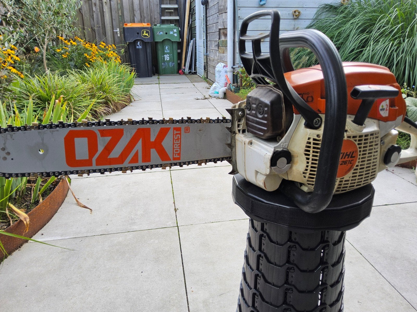 Stihl MS261 kettingzaag, Tuin en Terras, Ophalen, Gebruikt, Overige soorten, Stihl