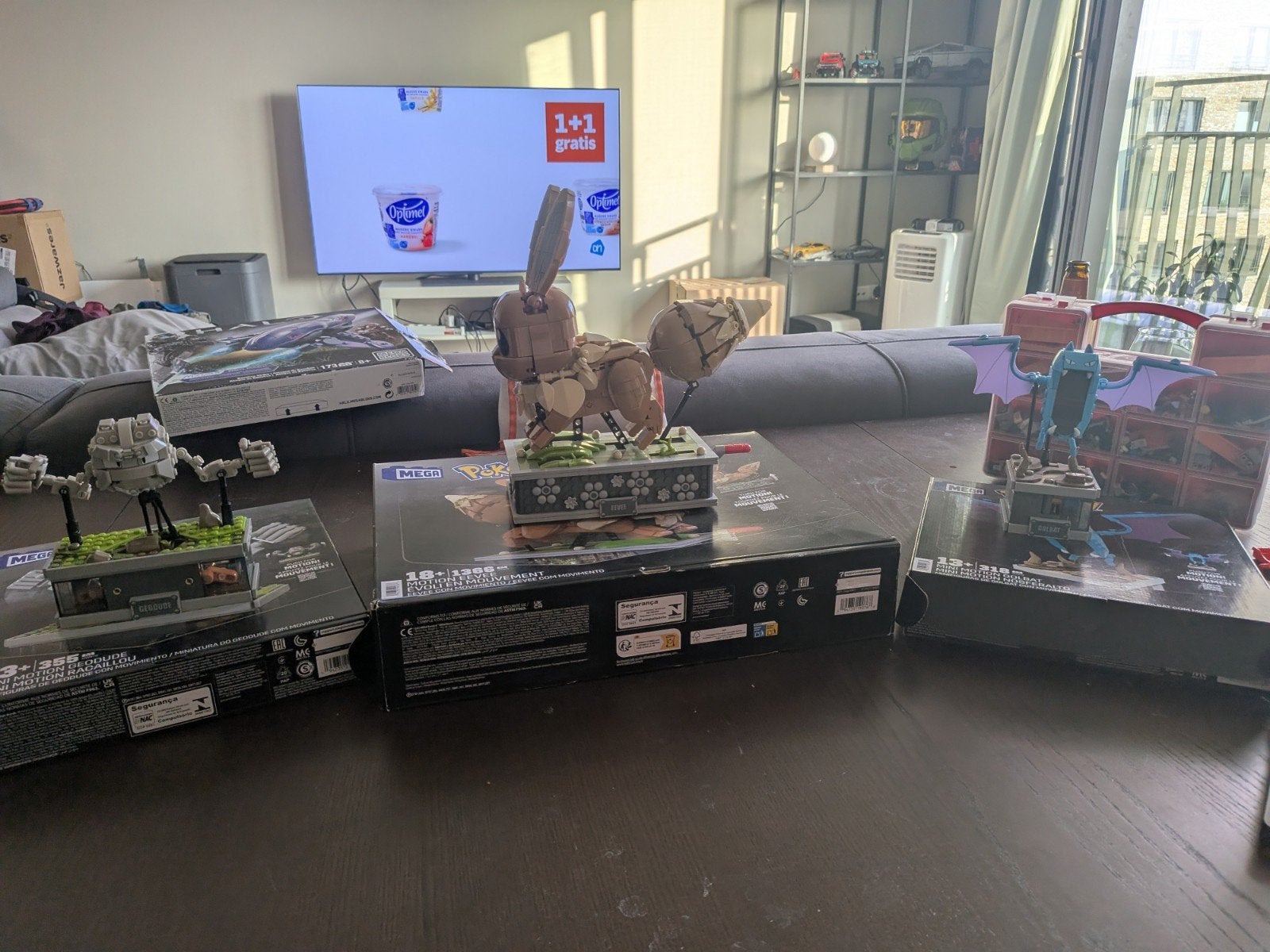 Pokémon sets Eevee, Geodude, Golbat & Mega Pokémon, Ophalen of Verzenden, Zo goed als nieuw, Megabloks