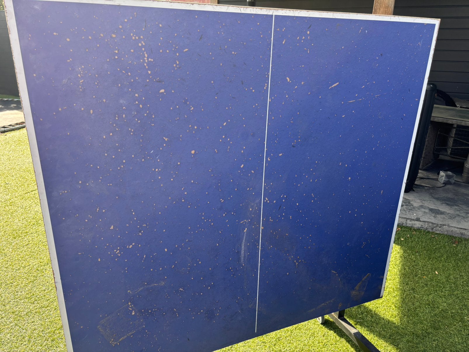 Pingpong tafel, Ophalen, Gebruikt, Tafel Outdoor, Inklapbaar