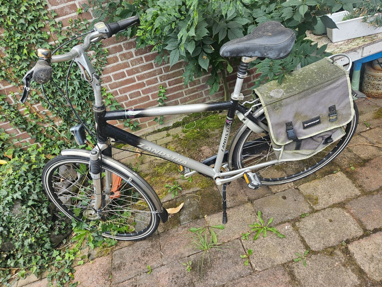 zandstra fiets, Fietsen en Brommers, Fietsen | Dames | Damesfietsen, Overige merken, Velgrem, Versnellingen, Ophalen of Verzenden