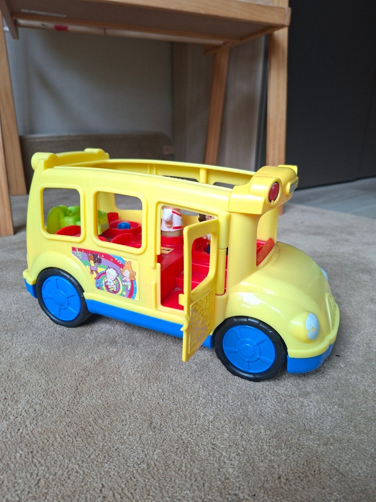 Fisher-Price Little People Schoolbus met figuren, Ophalen, Gebruikt, Jongen of Meisje