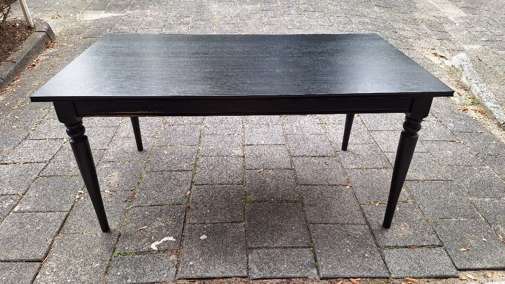 IKEA INGATORP Uitschuifbare Eettafel, Ophalen, Gebruikt, 200 cm of meer, 50 tot 100 cm