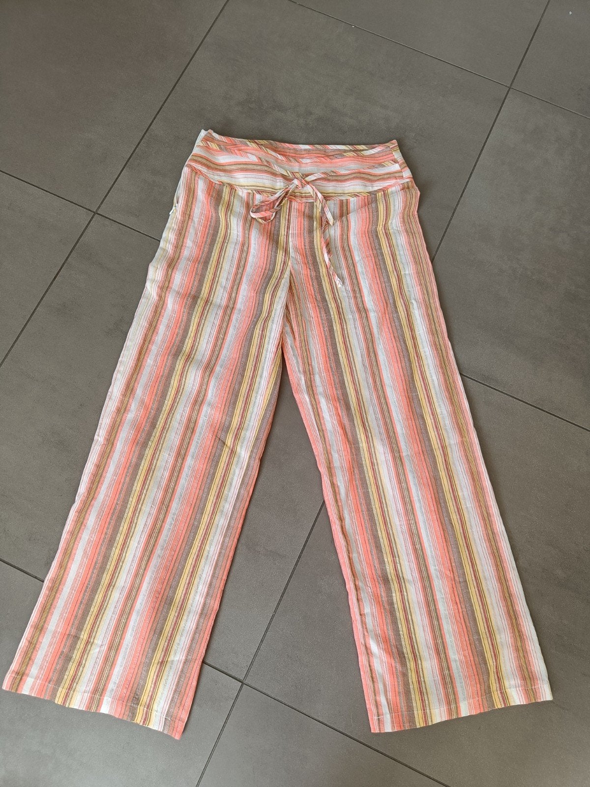 Heerlijke zomerse broek mt S, Nieuw, Oranje, Ophalen of Verzenden, Maat 36 (S)