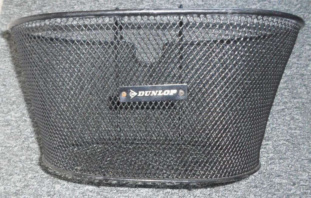 Dunlop fietsmandje, Ophalen, Stuurbevestiging, Zo goed als nieuw, Fietsmand