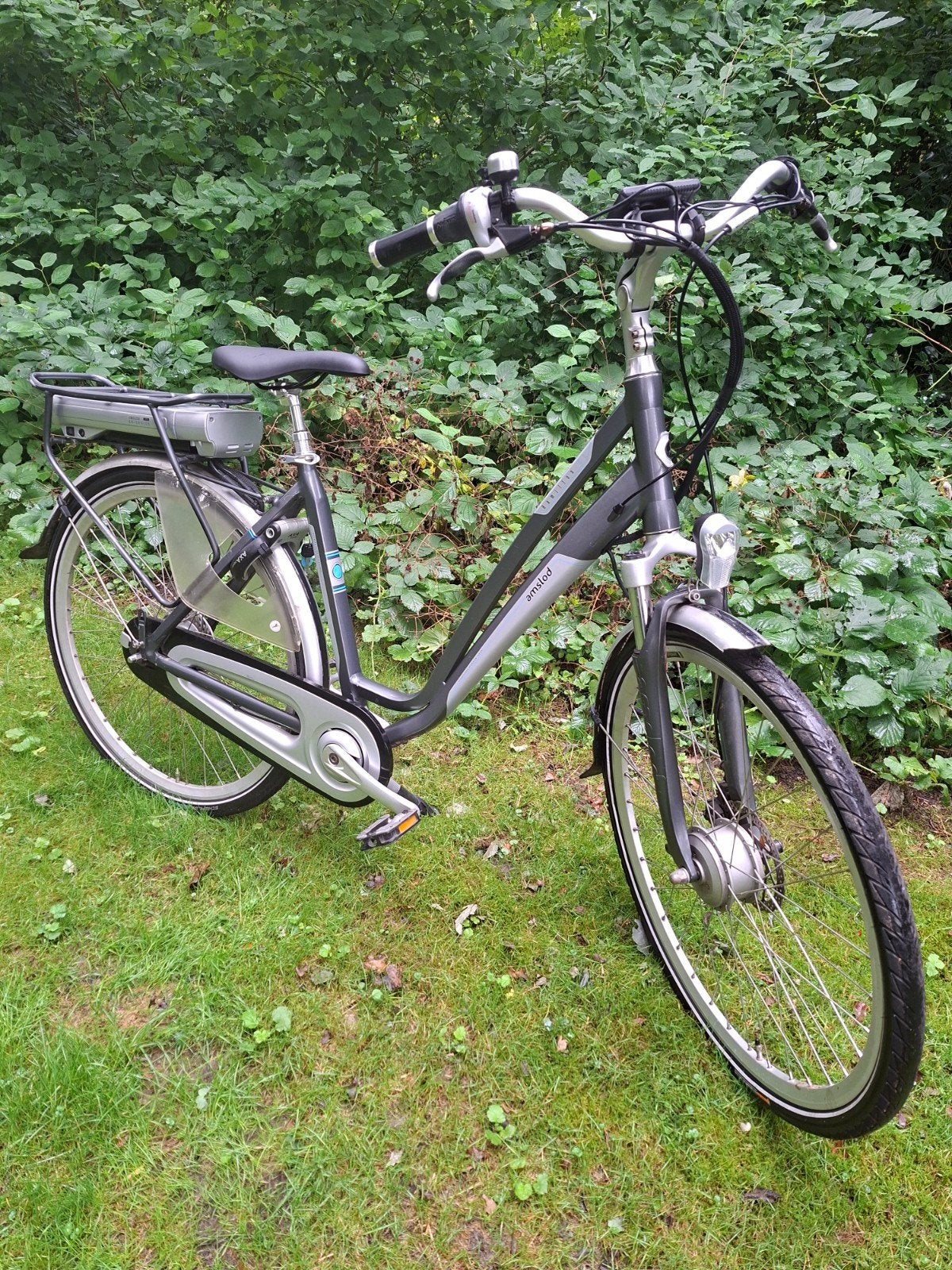 Amslod Hamilton ST-Line elektrische fiets 28"  D53.   8V, Versnellingen, Zo goed als nieuw, 50 tot 53 cm, Schijfrem